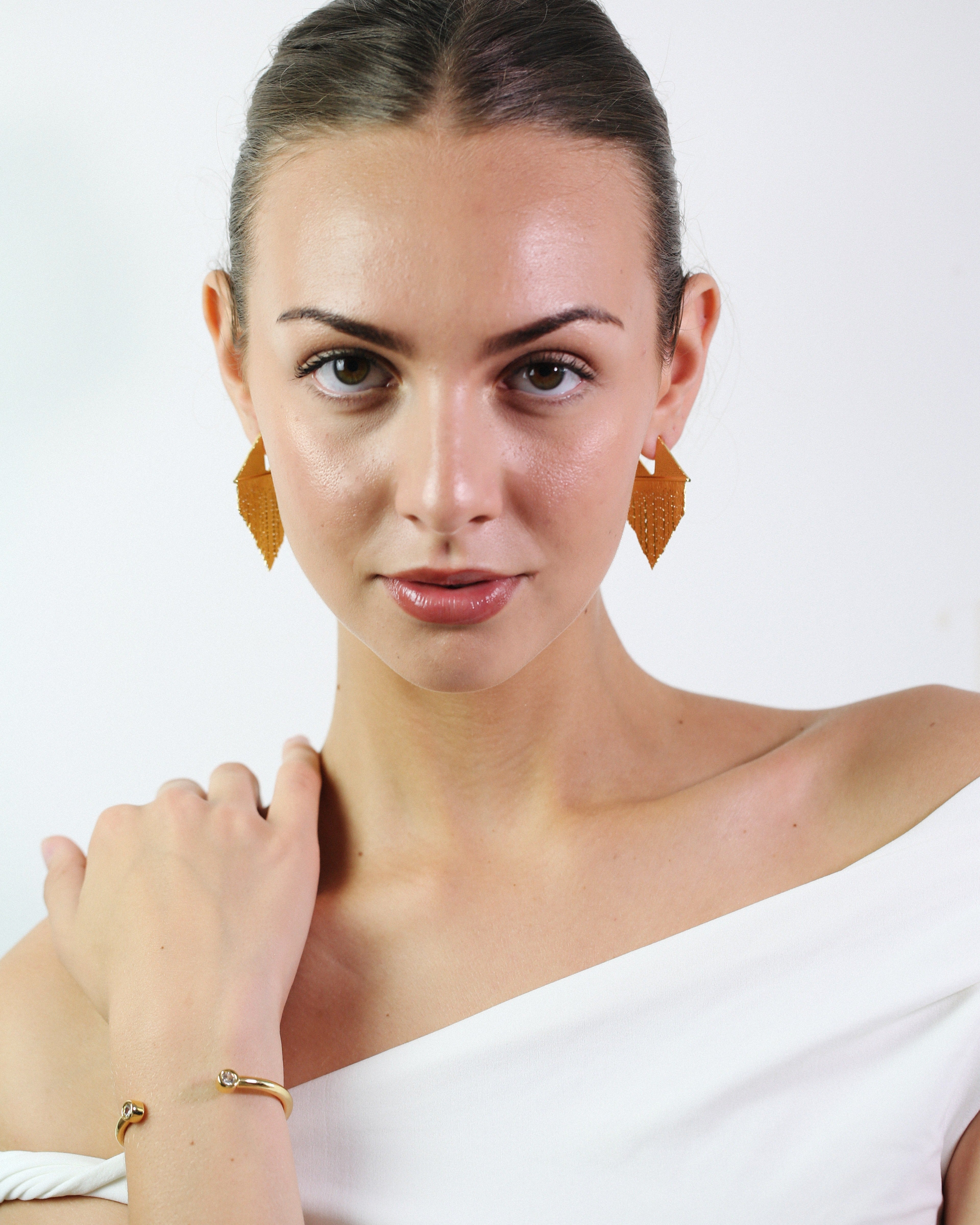Twin Spark Cuff Bangle