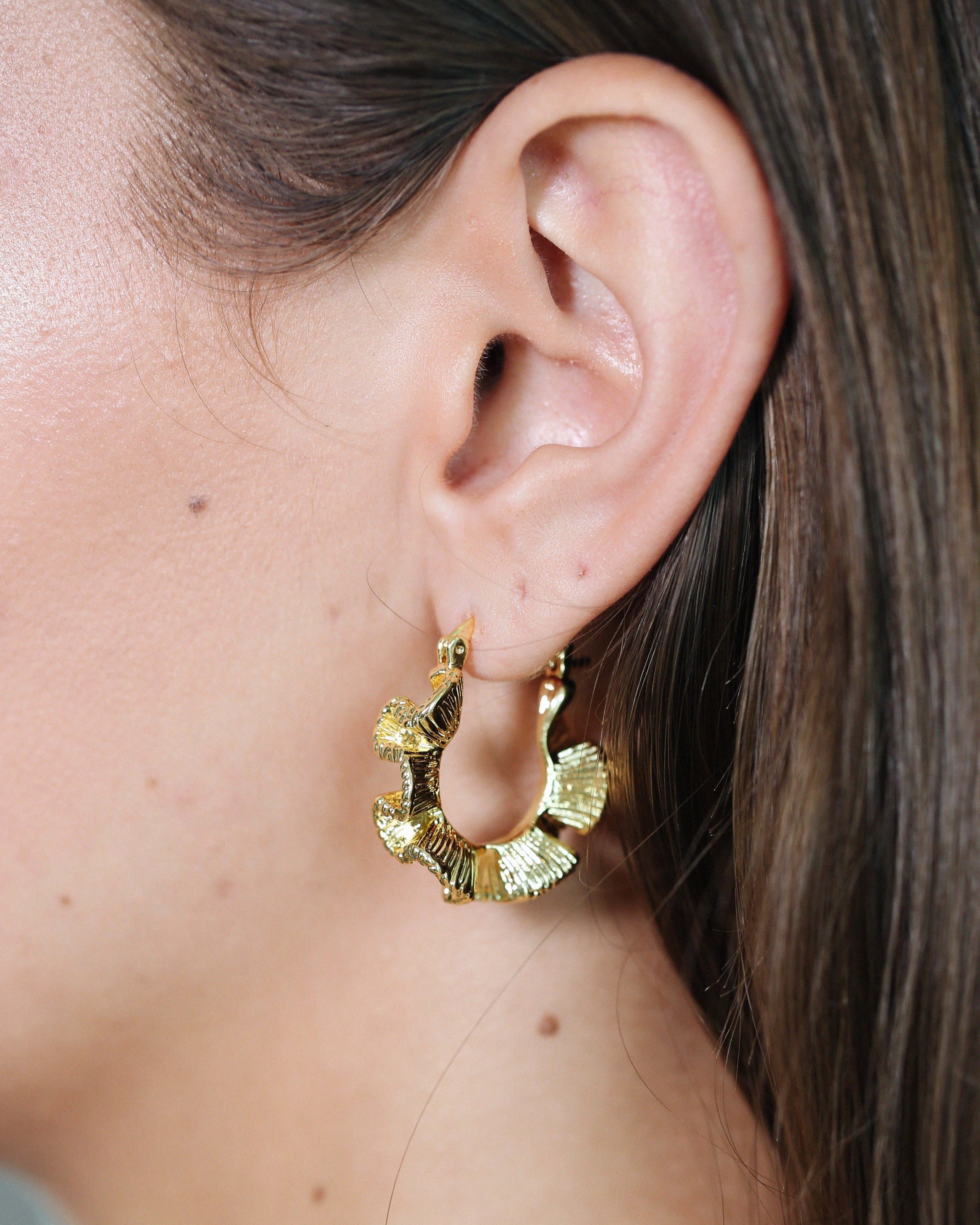 Ripple Bloom Hoops